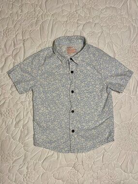 CAT & JACK toddler boys button down shirt SIZE 5T